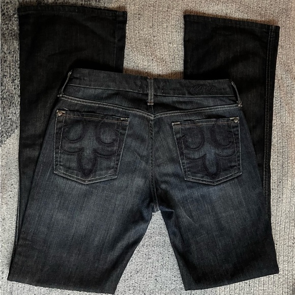 DPD Vintage Flare Leg Jeans, Size 28 - Picture 4 of 4